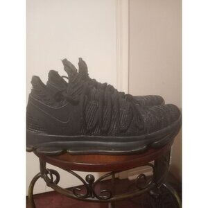 Nike ZOOM KD 10 Triple Black Basketball Shoes 897815-004 Men’s Size 14